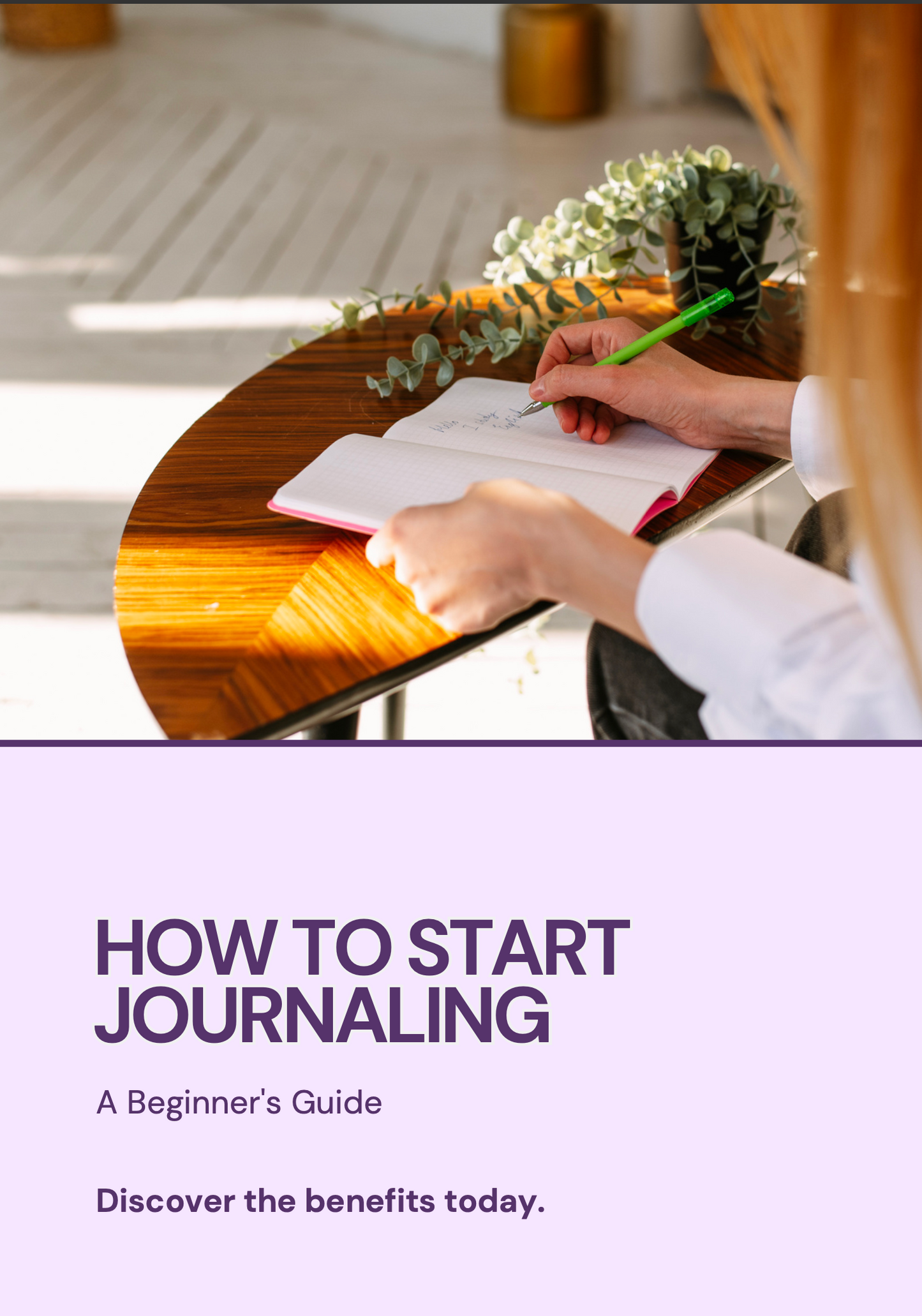 How to Start Journaling PDF