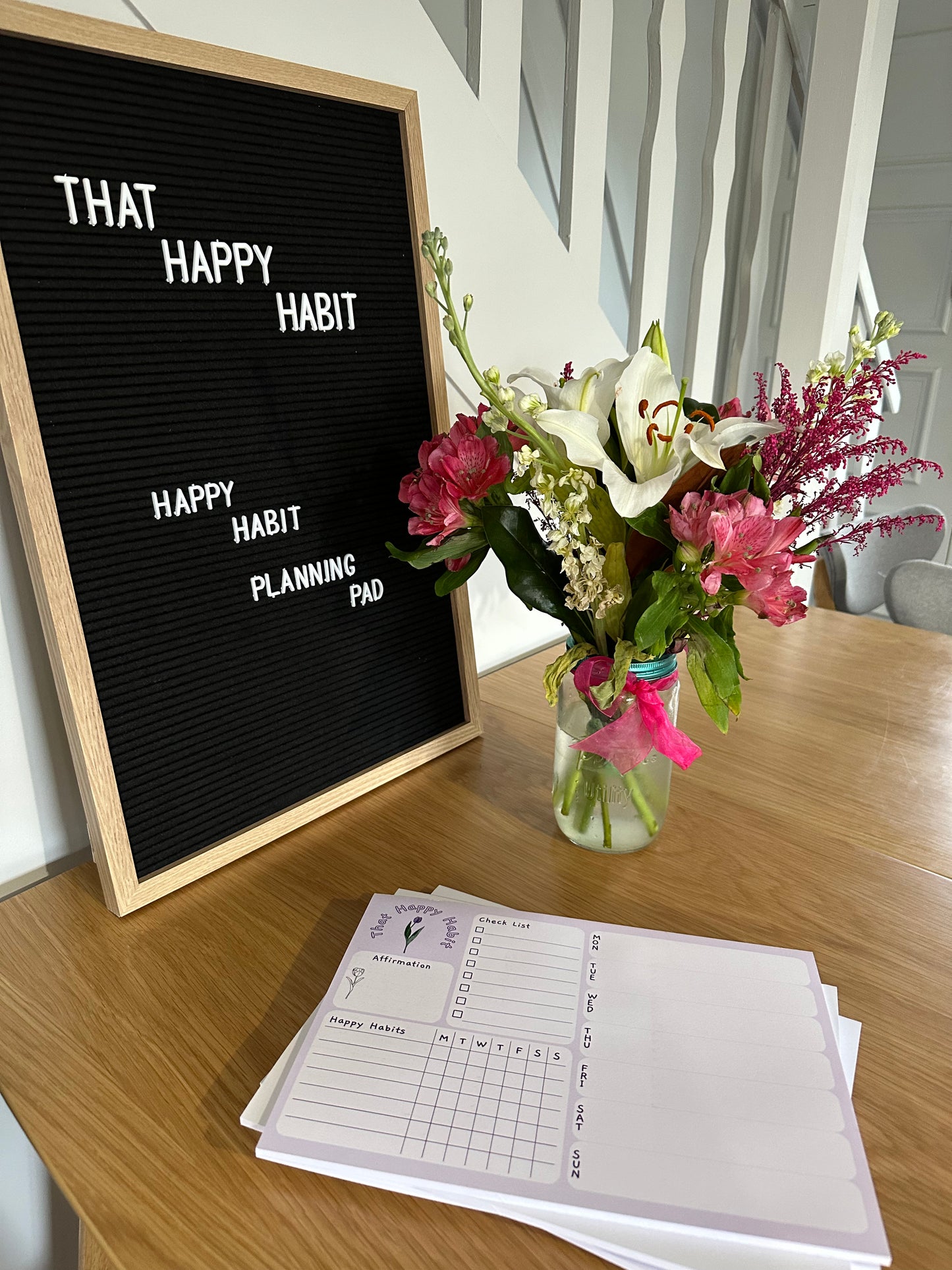 Happy Habit Planning Pad