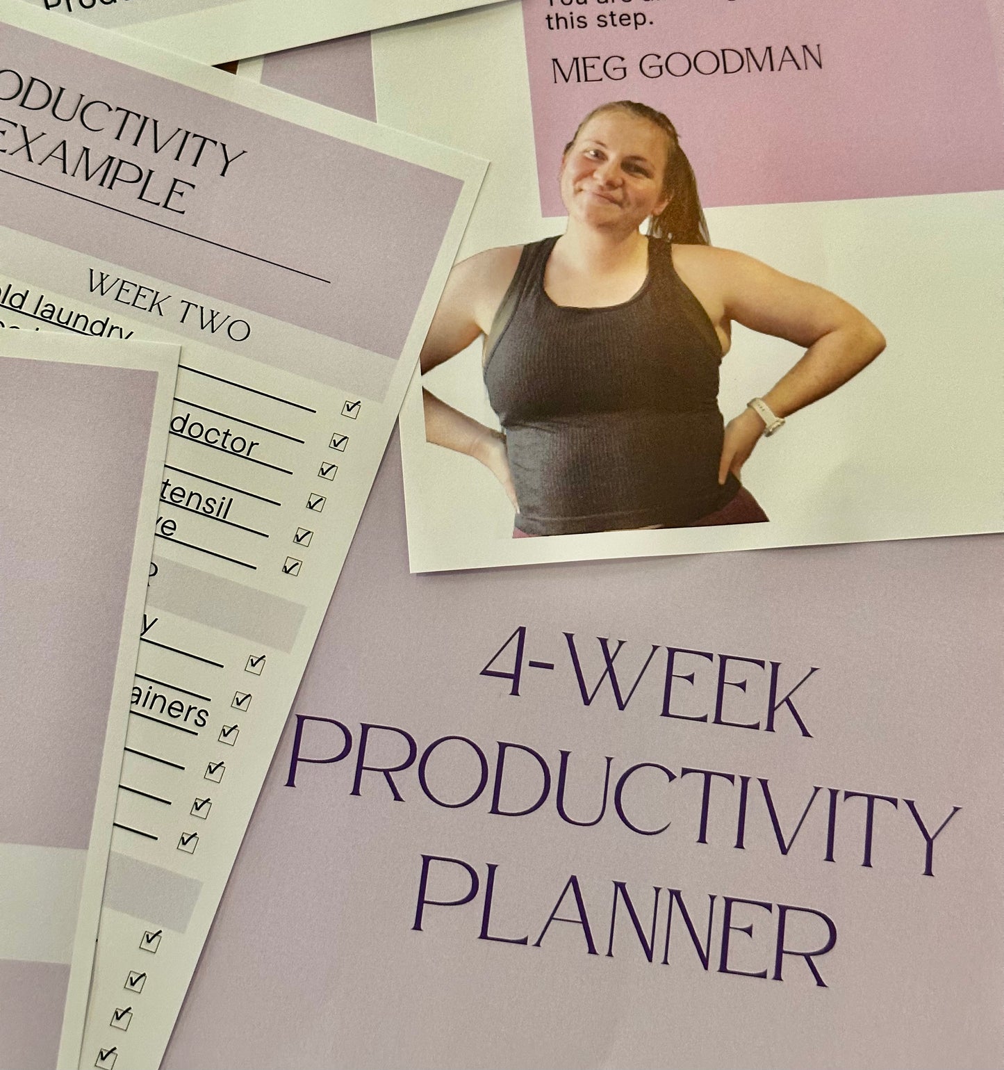 4-Week Productivity Planner